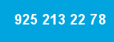 925 213 22 78 925 213 22 78